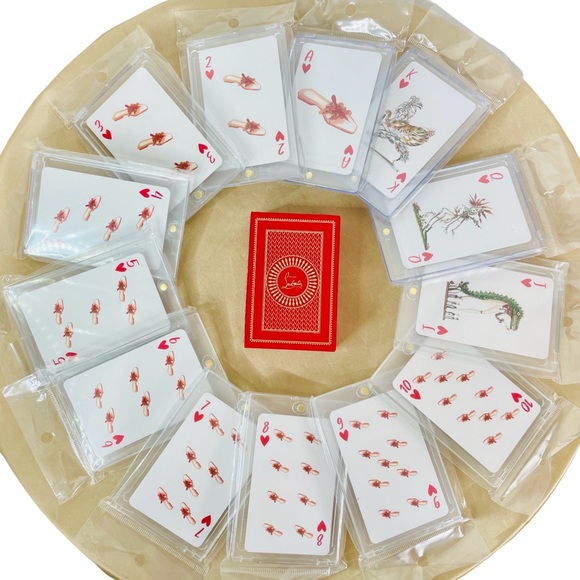 CHRISTIAN LOUBOUTIN LIMITED EDITION PLAYING CARD - Case Included - Picture 5 of 9